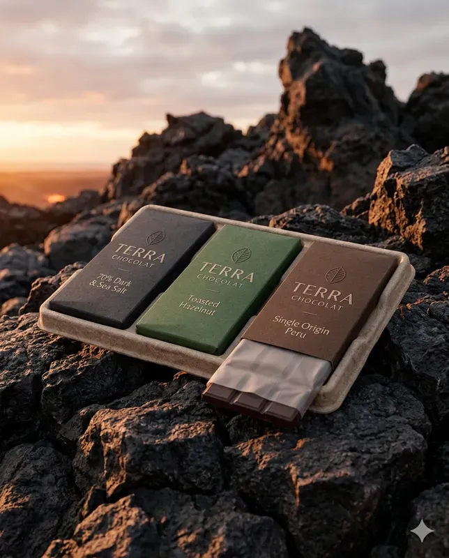 Eco Luxury Packaging Visuals