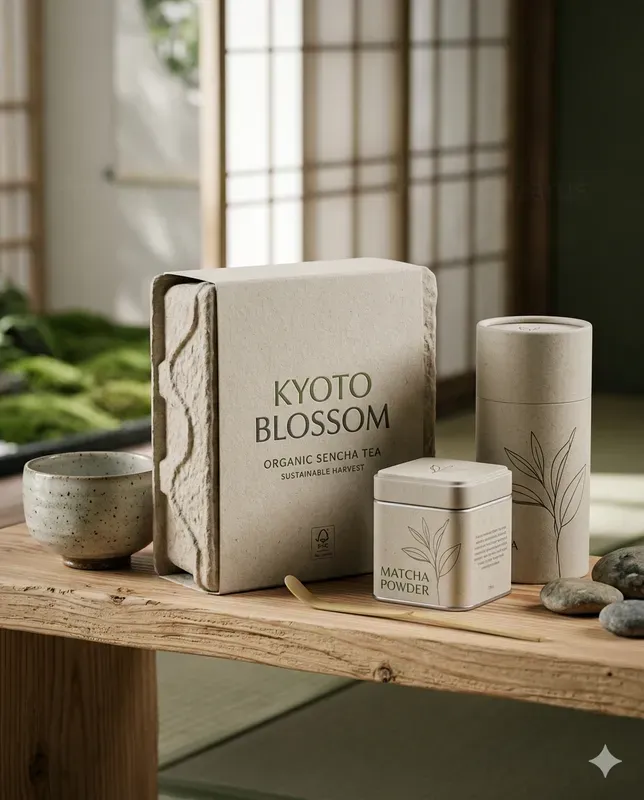 Eco Luxury Packaging Visuals