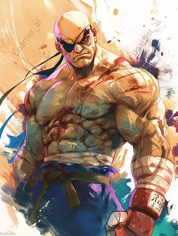 Anime Manga Street Fighter Characters