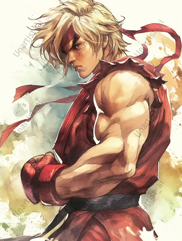 Anime Manga Street Fighter Characters