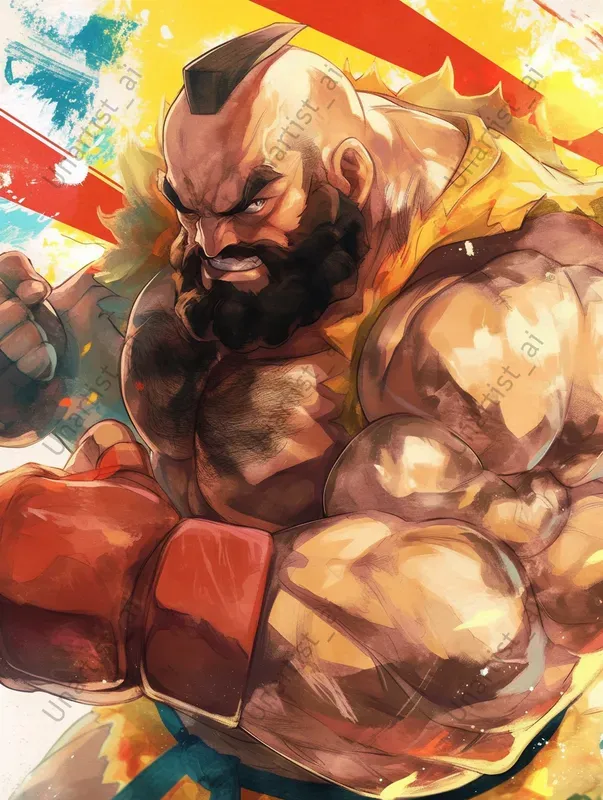 Anime Manga Street Fighter Characters