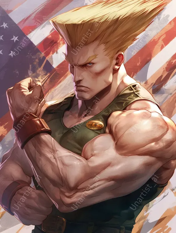 Anime Manga Street Fighter Characters