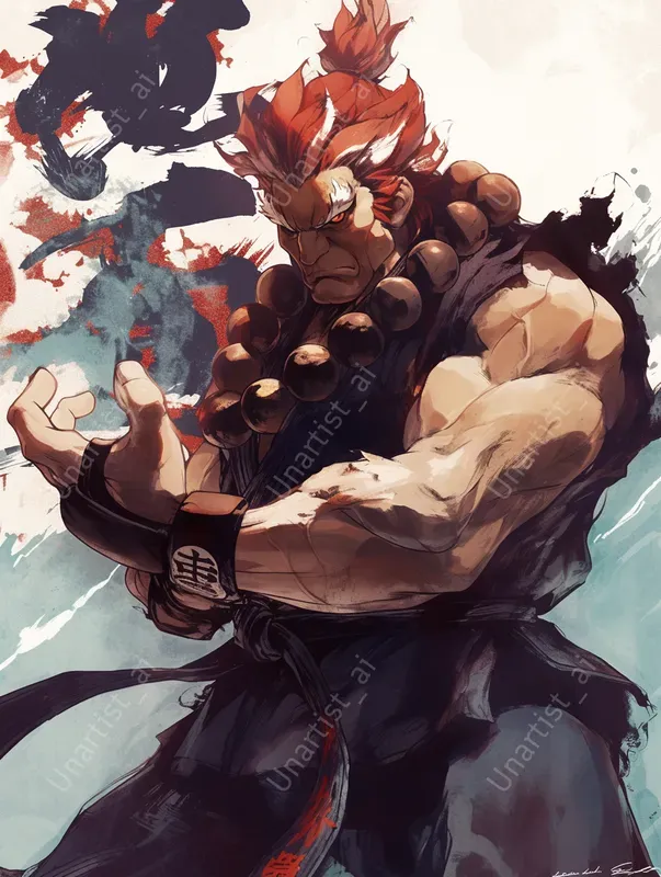 Anime Manga Street Fighter Characters