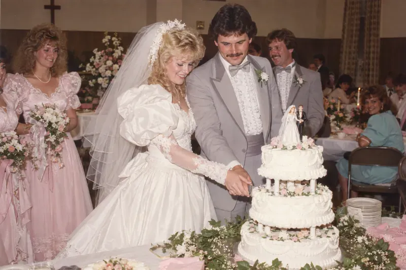 80s Wedding Photos