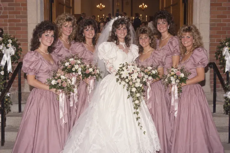 80s Wedding Photos