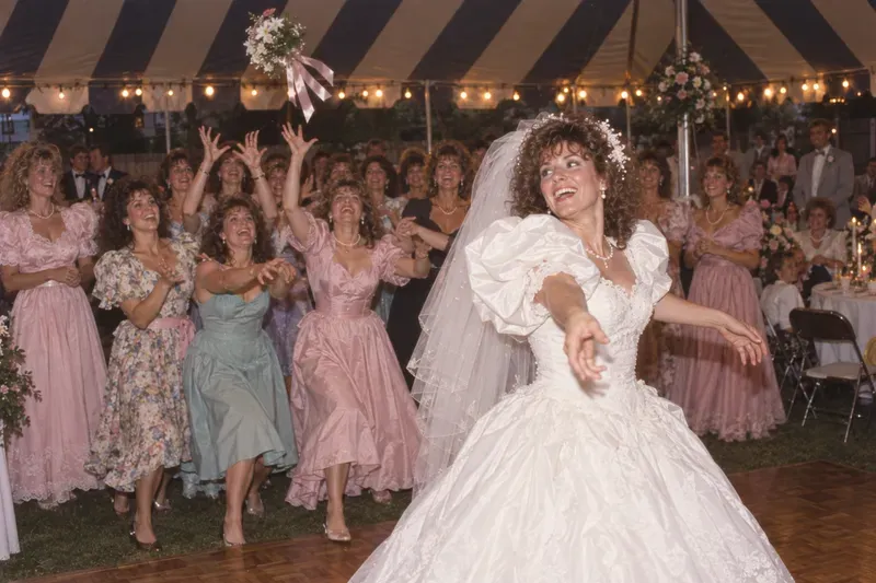 80s Wedding Photos