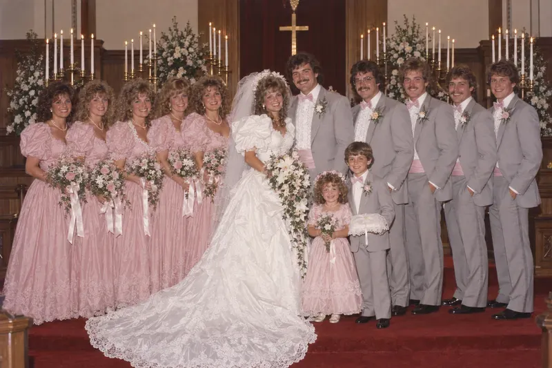 80s Wedding Photos