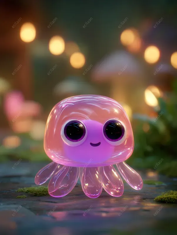 Pixar Style Baby Alien Characters