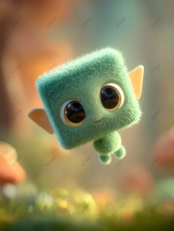 Pixar Style Baby Alien Characters