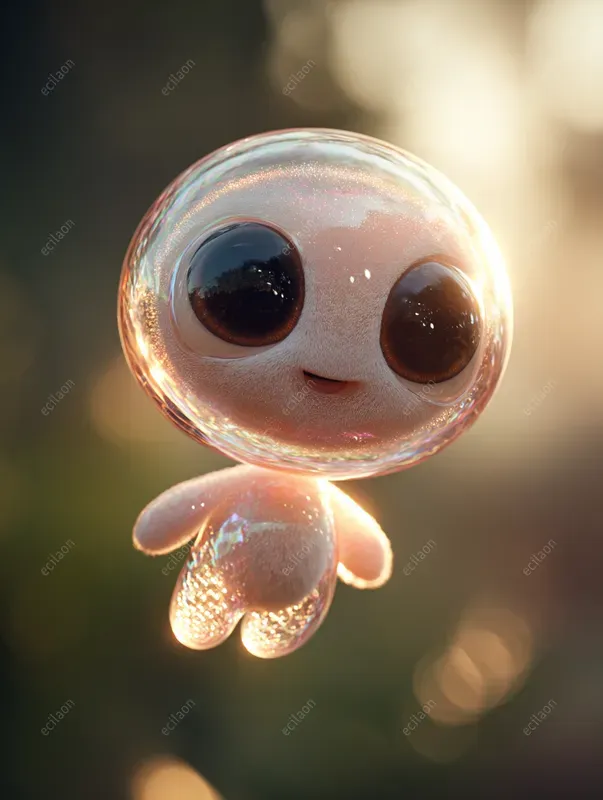 Pixar Style Baby Alien Characters
