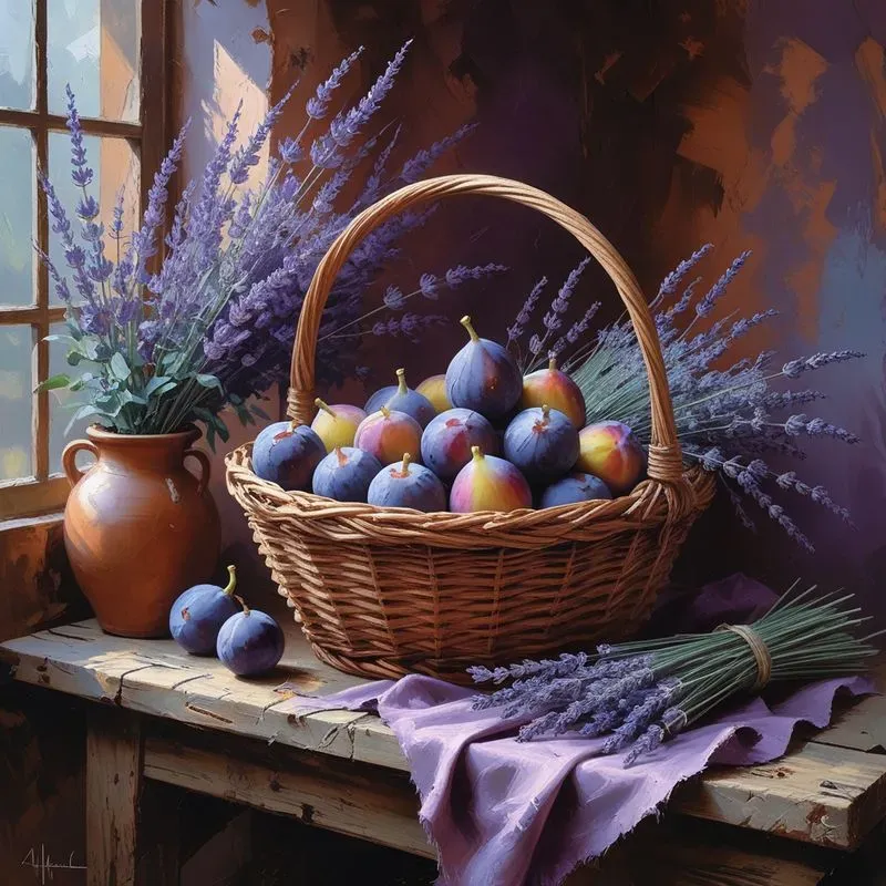 Impressionist Cottagecore Pastel Art