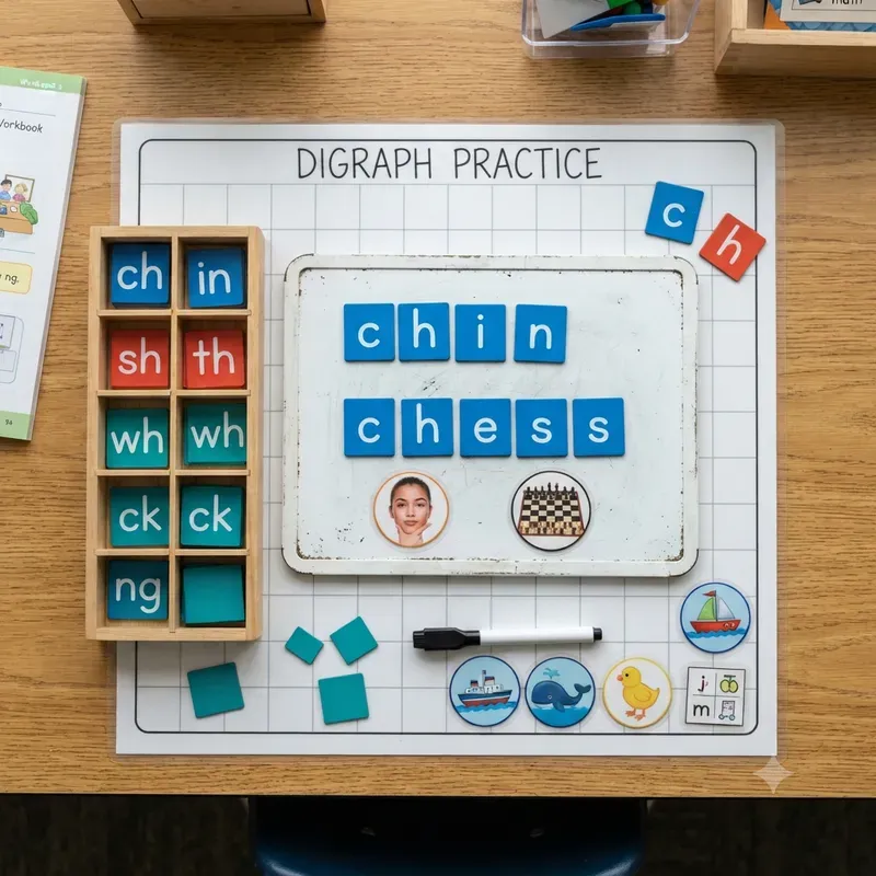 Phonics Manipulative Station Builders