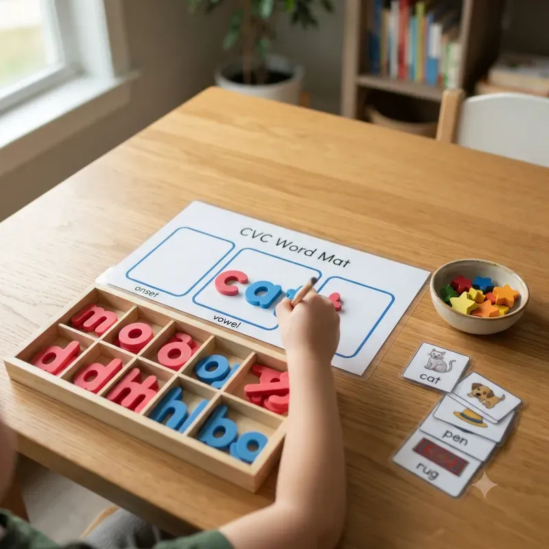 Phonics Manipulative Station Builders