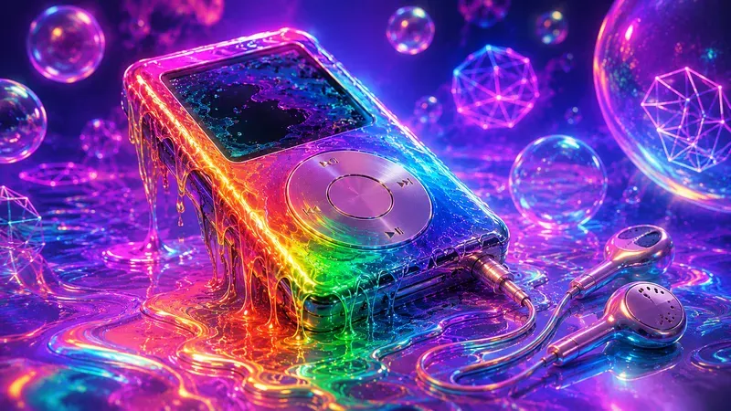 Psychedelic Neon Pop Art