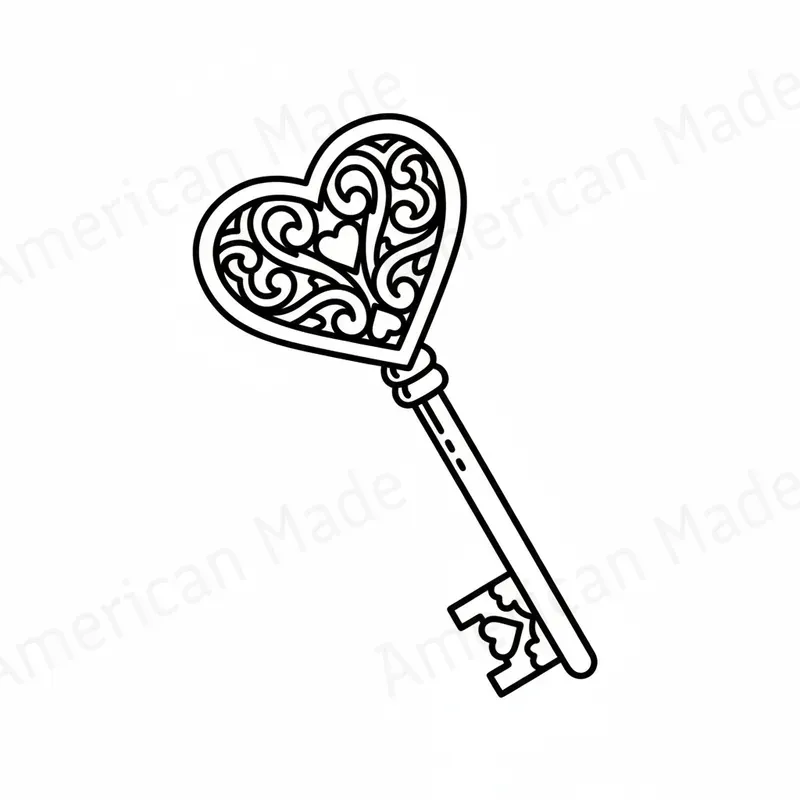 Valentine Flash Line Art