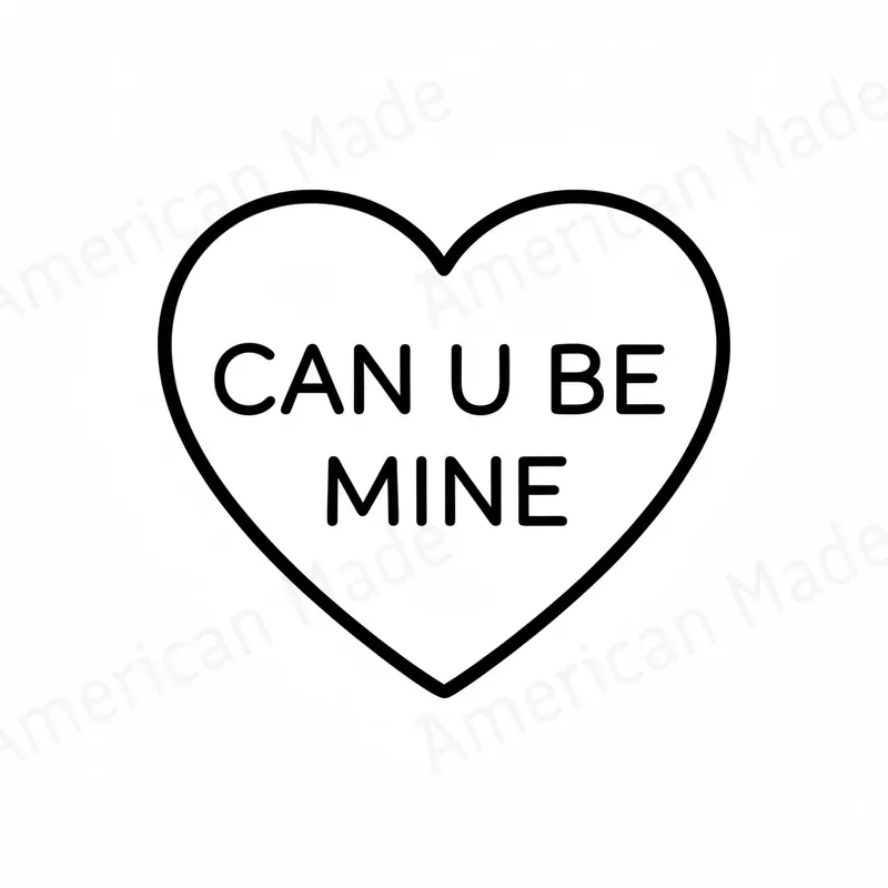Valentine Flash Line Art