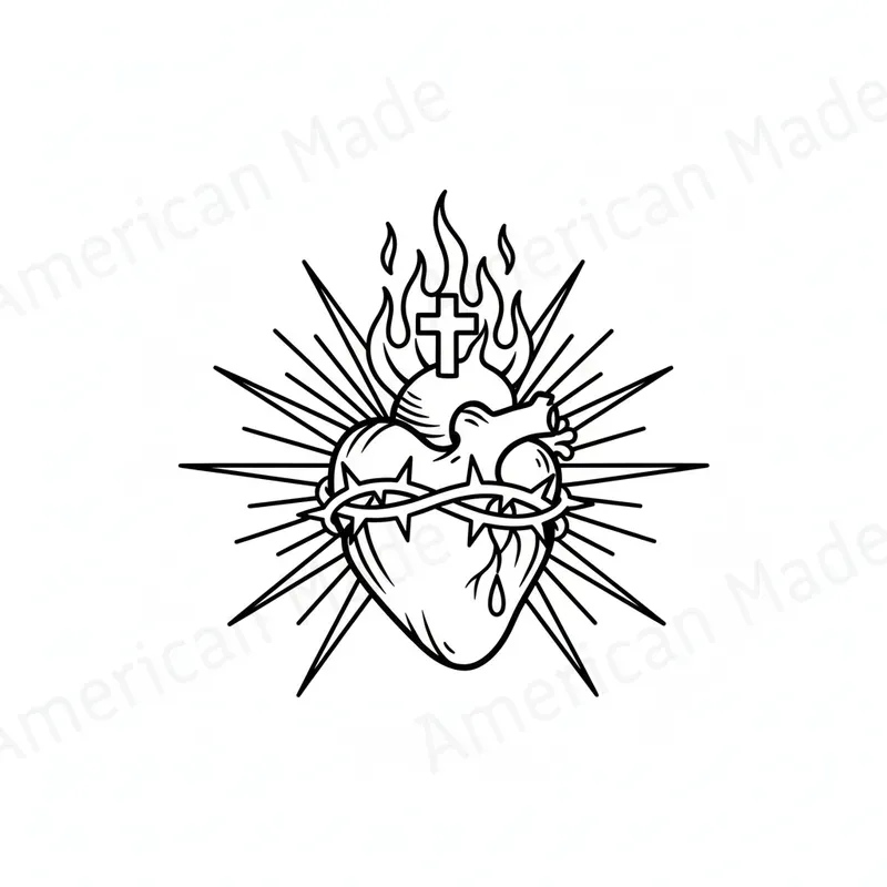 Valentine Flash Line Art
