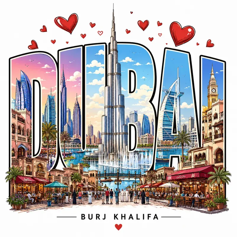 Dreamy City Typography Travel Posters