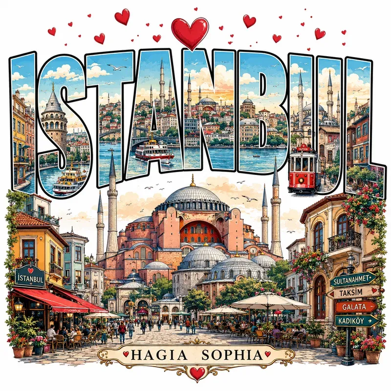 Dreamy City Typography Travel Posters