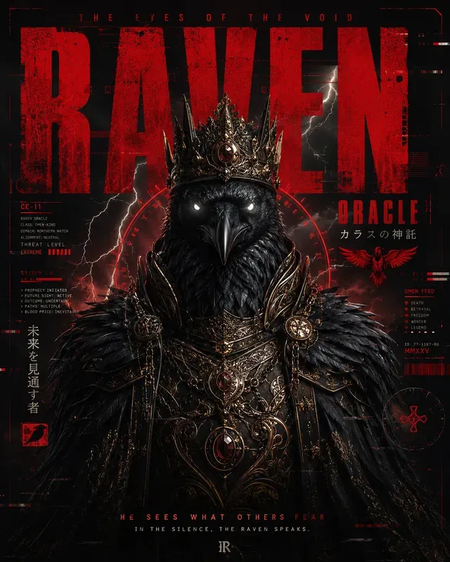Mythic Animal Glitch Posters
