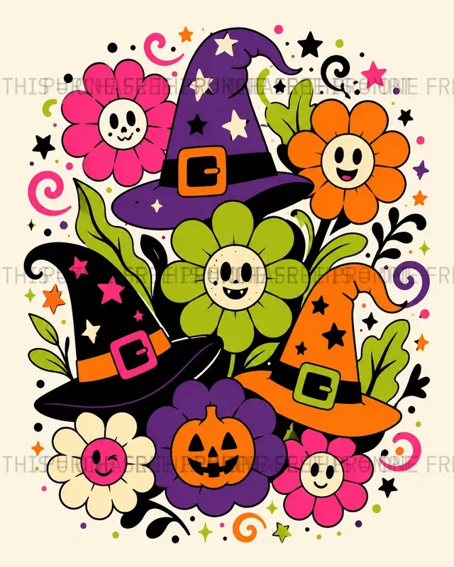 Cute Halloween Graphic T Shirt Designs