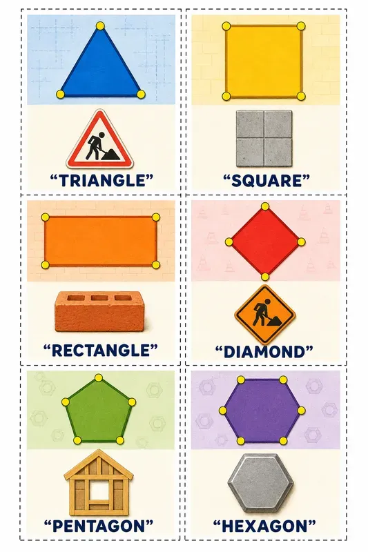 Preschool Colors And Shapes Printables
