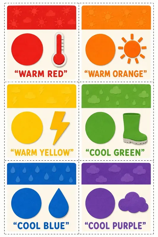 Preschool Colors And Shapes Printables