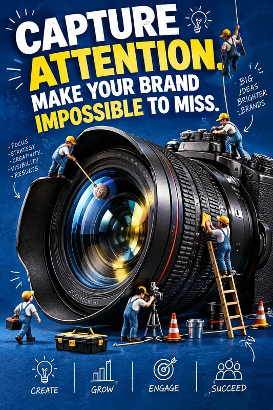 Bold Brand Illustration Posters