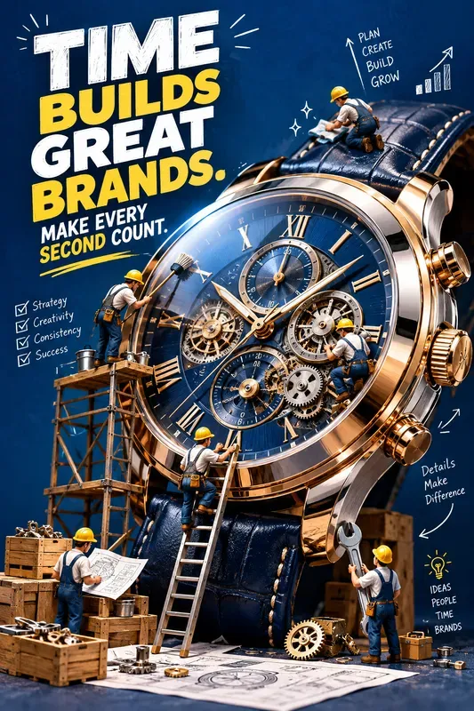 Bold Brand Illustration Posters