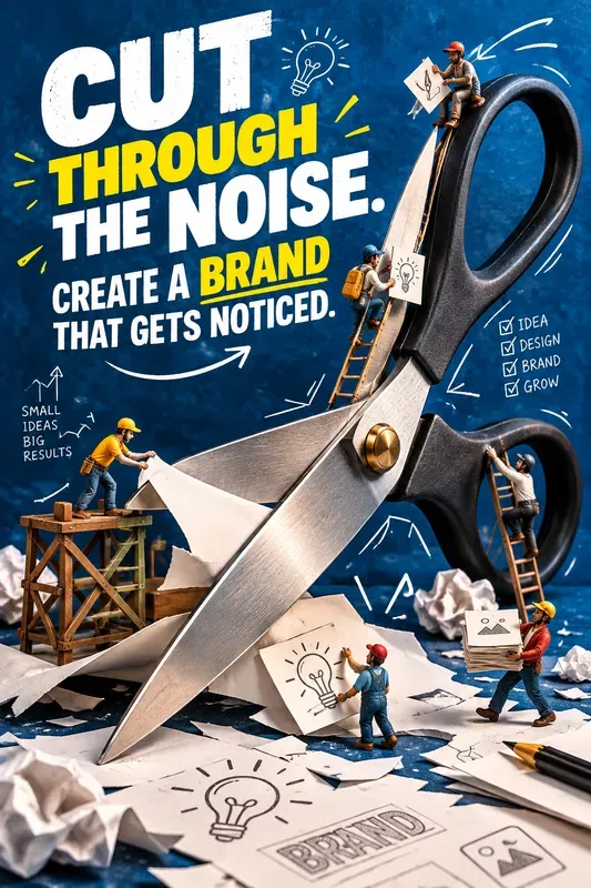 Bold Brand Illustration Posters