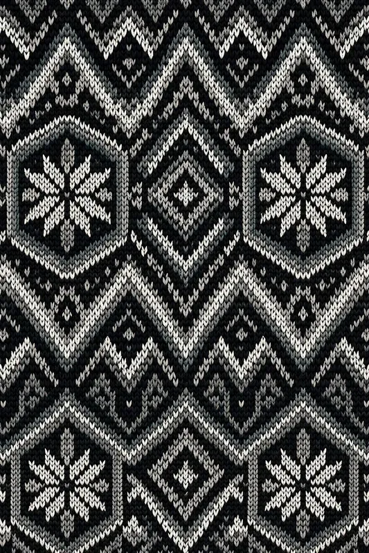 Retro Nordic Knitted Patterns