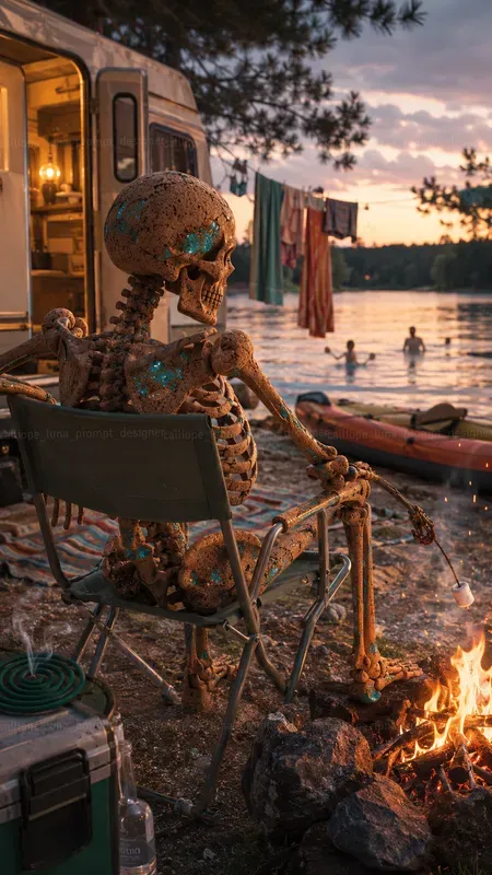 Vacation Skeletons