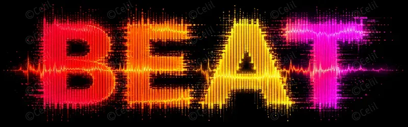 Neon Music Typography Packs