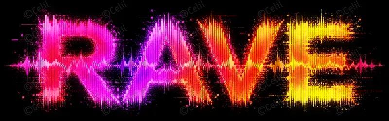 Neon Music Typography Packs