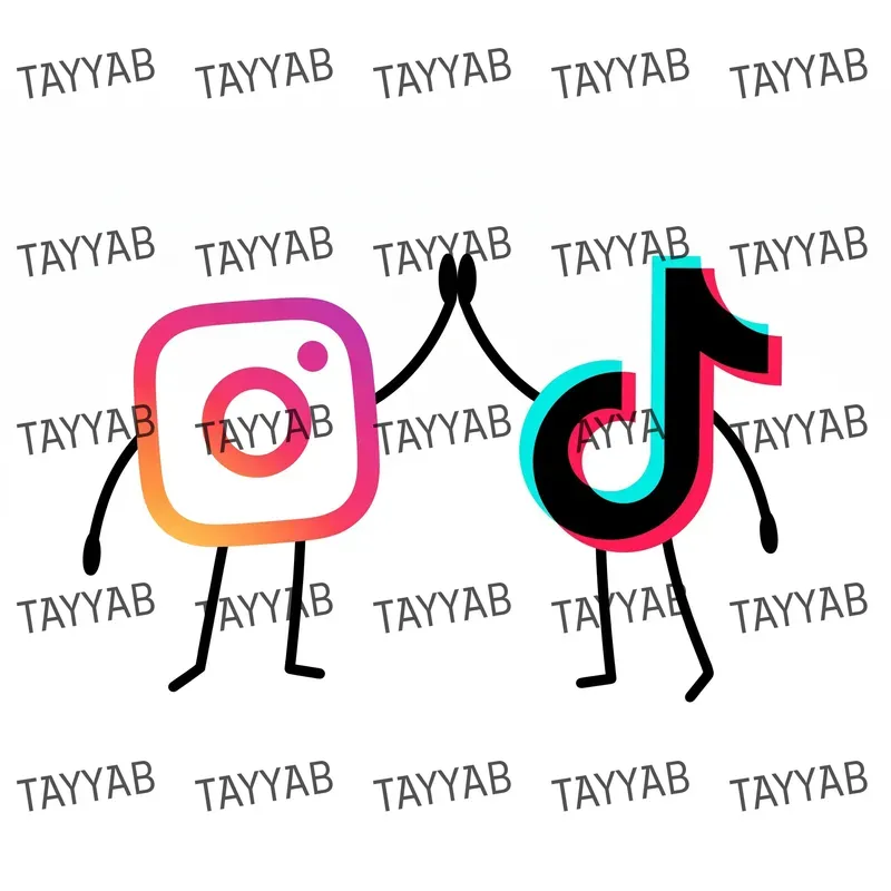 Minimal Logo Stick Figure Doodles