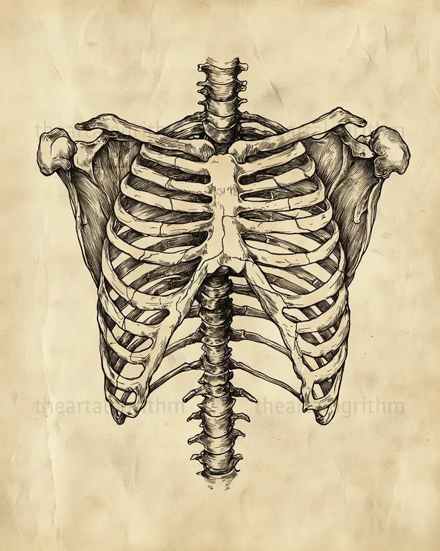Fractured Anatomy Vintage Sketches