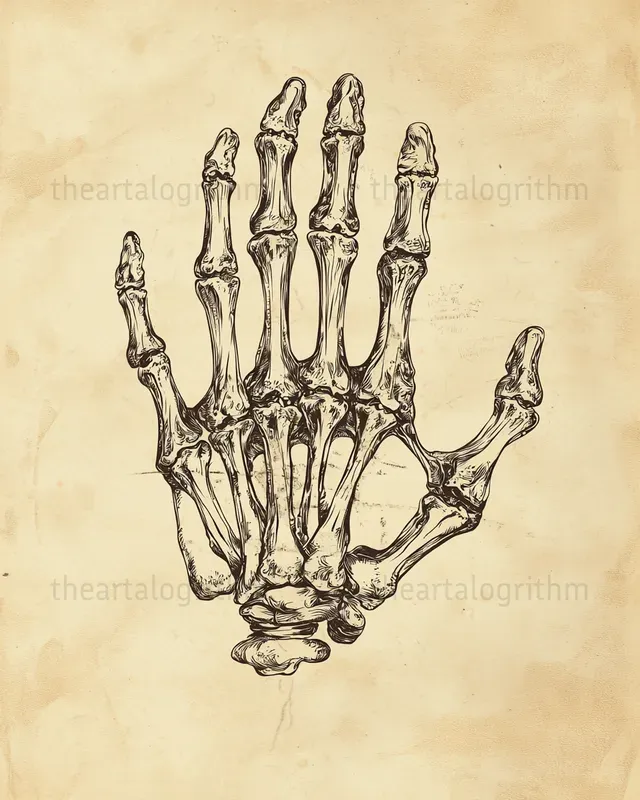 Fractured Anatomy Vintage Sketches
