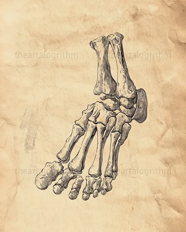 Fractured Anatomy Vintage Sketches