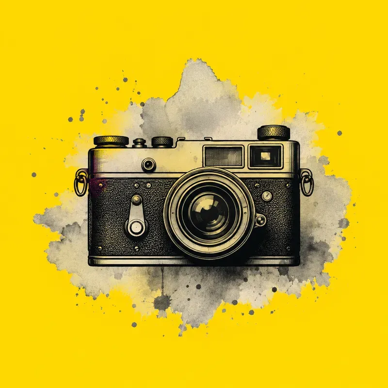 Yellow Watercolor Logo Icons Packs