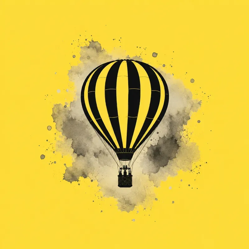 Yellow Watercolor Logo Icons Packs
