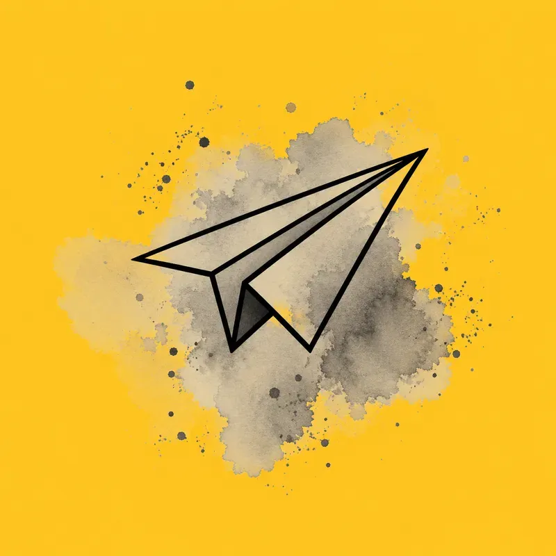 Yellow Watercolor Logo Icons Packs