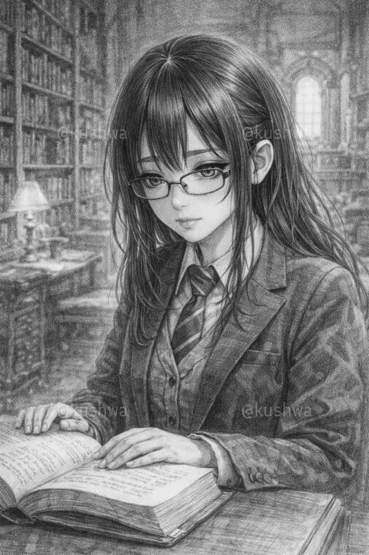 Anime Pencil Sketches