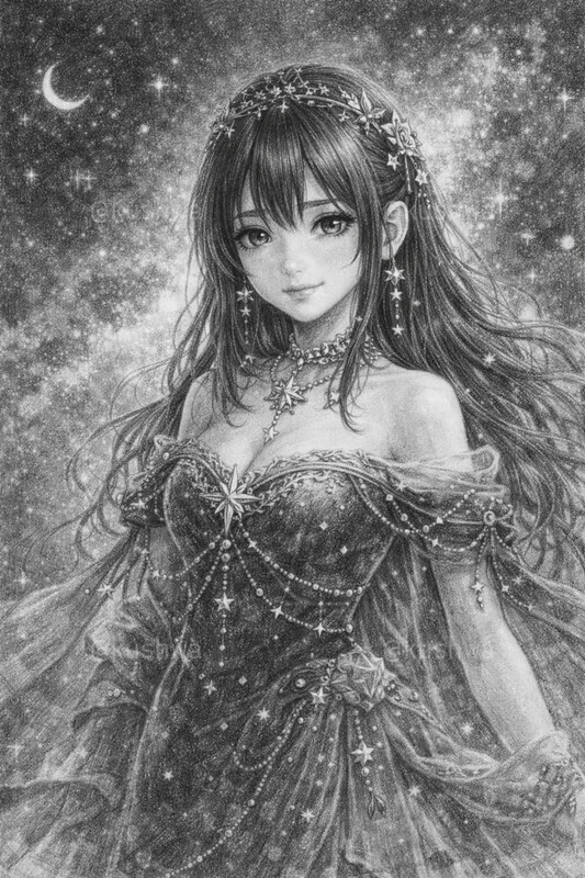 Anime Pencil Sketches