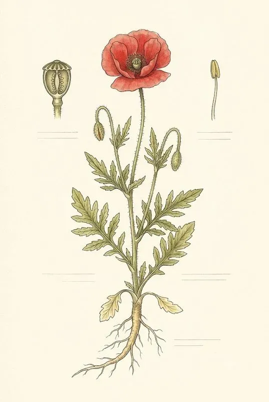 Scientific Botanical Plate Illustrations
