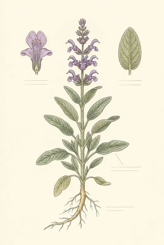 Scientific Botanical Plate Illustrations