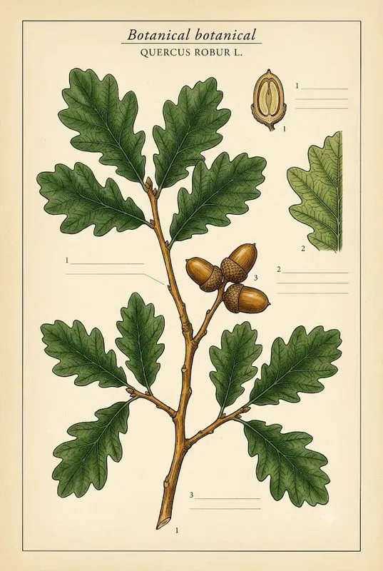 Scientific Botanical Plate Illustrations
