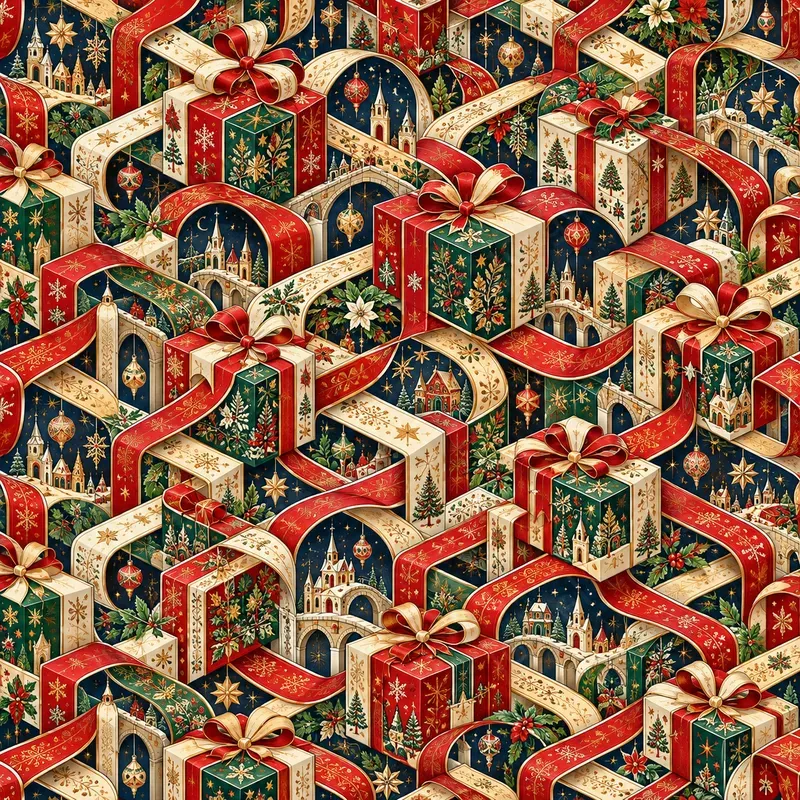 Christmas Impossible Wrapping Paper