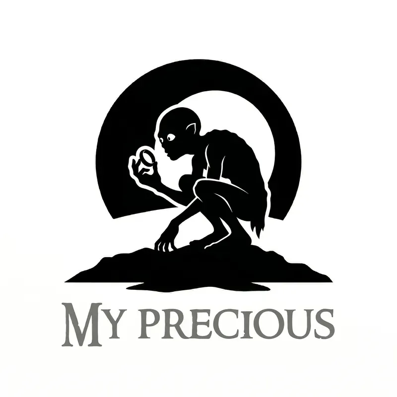 Vector Style Movie Character Silhouettes