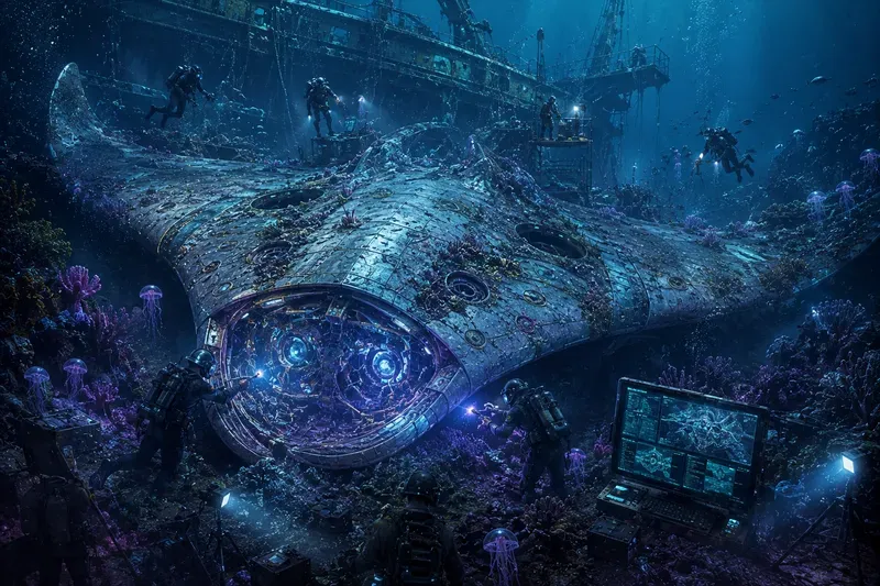 Neon Fossil Future Generator