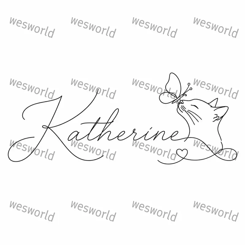Signature Logo Line Creative Minimal Art